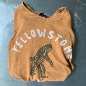 LA Hearts Yellowstone Bigfoot Sweatshirt